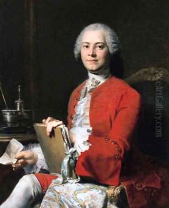 Portrait of M. Roques by Jacques-Andre-Joseph Aved