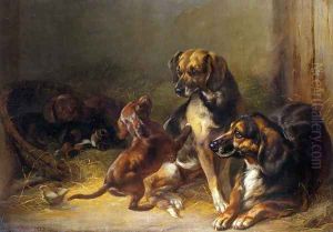 Dogs and Whelps by Benno Adam