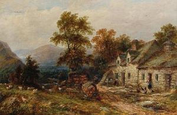 Cottage In A Summer Landscape - view 1