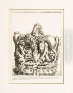 Les Chevaux Du Soleil Et Deux Tritons Qui Les Pensent. by Simon Thomassin