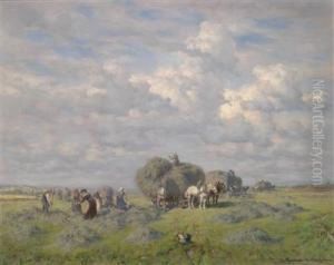 Haymaking On A Summer""""""""s Day