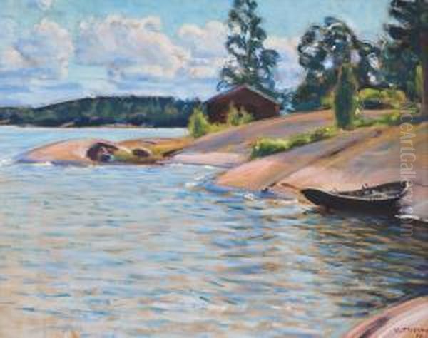Aboat On The Shore - view 1