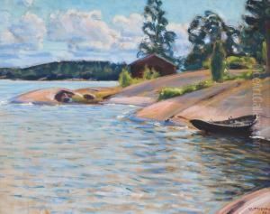 Aboat On The Shore