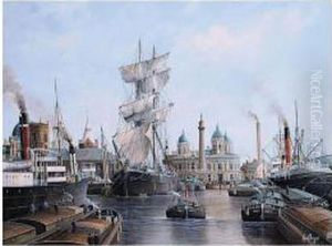 Feeling The Breeze, Princess Dock by Adrian Thompson