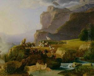 Battle of Thermopylae in 480 BC, 1823