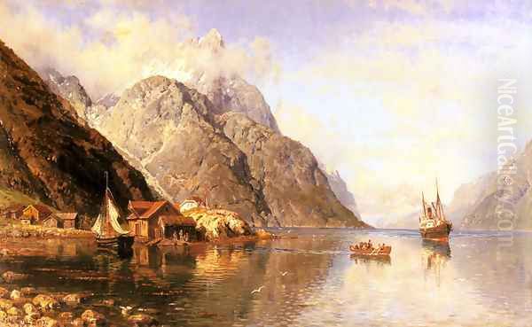 Village on a Fjord - view 1