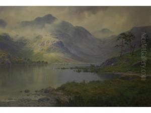 A Passing Gleam: Ullswater From The Patterdale End by Edward H. Thompson