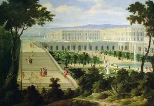 The Orangerie at the Chateau de Versailles by Etienne Allegrain