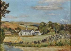 The Old Watermill At Moniaive by Isa Thompson