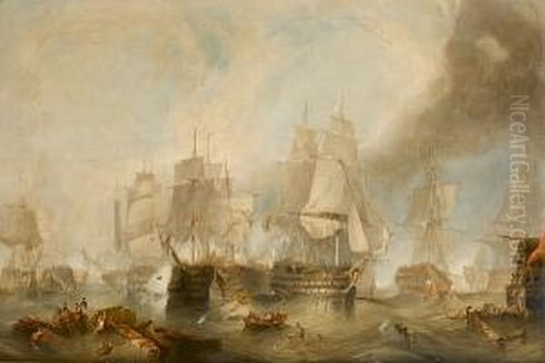 The Battle Of Trafalgar - view 1