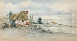 Fishing Village by Nellie Louise Thompson