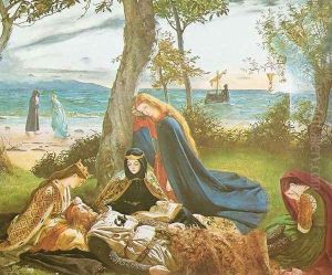The Death of Arthur c.1861