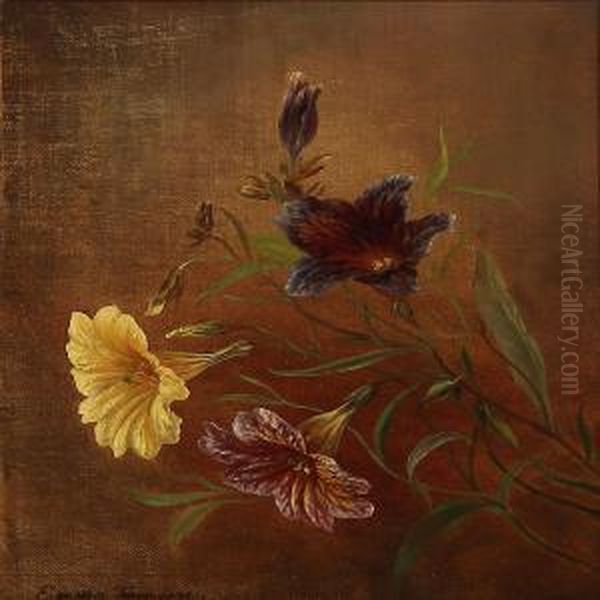 Two Still Lifes With Flowers - view 1