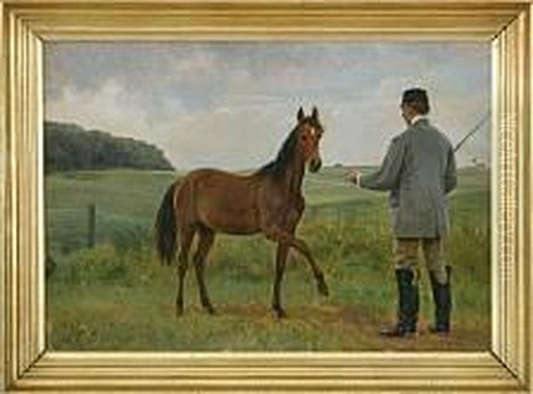 A Man And A Horse - view 1