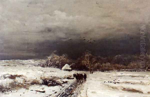 A Late Afternoon In Winter - view 1
