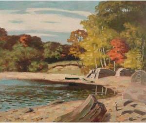 A Cove On Lake Boskung (sic) by George Thomson
