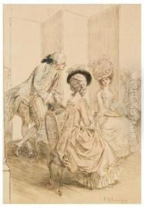 As If I Had Addressed Myself Wholly To Him. by Hugh Thomson