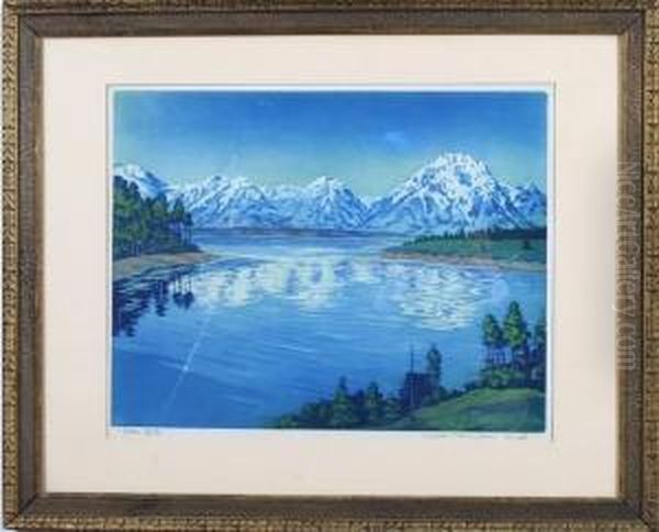 Teton Mountains - view 1