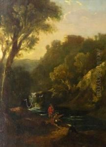 Anglers In A Landscape