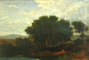Pentland Hills From Bavelaw, Scotland by John, Rev. Thomson Of Duddingston