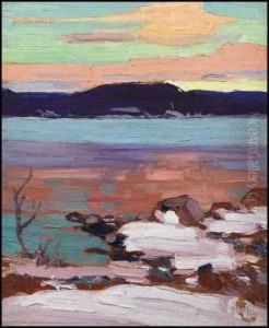 Landscape With Snow by Tom Thomson