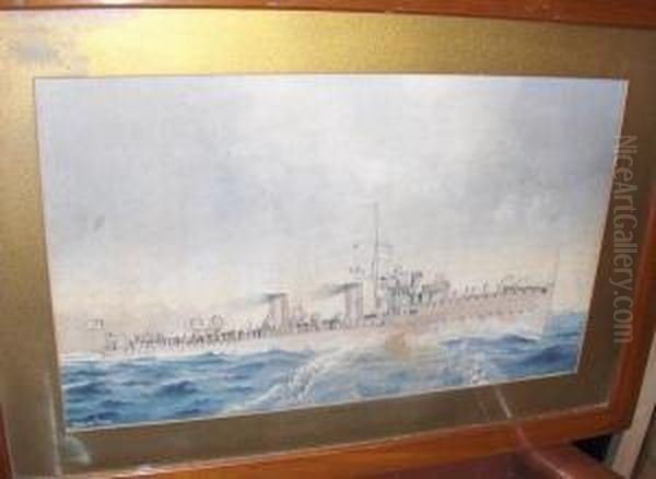 H.m.s Arun At Sea - view 1