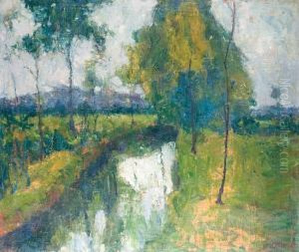 Moulin Dans Un Paysage - view 1