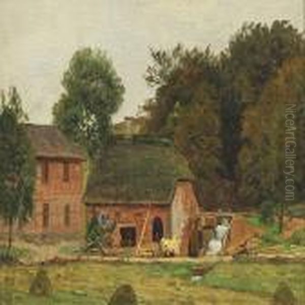 Landscape With An Old Water Mill - view 1