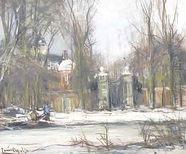 A country road in winter - view 1