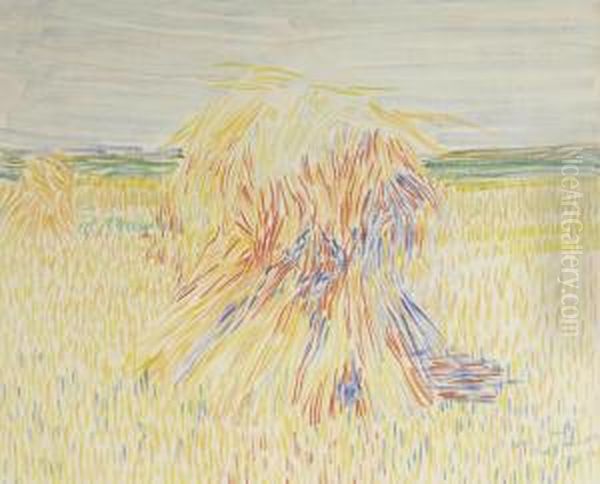 Soleil De Midi Inscribed With Title - view 1