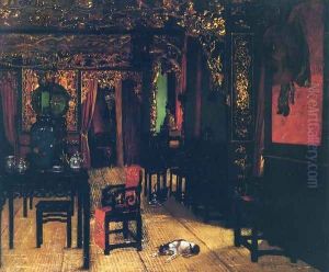 Chinese Interior by Henry Alexander