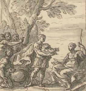 Meleager Presenting Atalanta With The Boar's Head