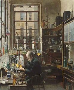 In the Laboratory by Henry Alexander
