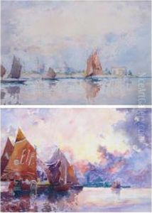 Venise,
Soleil Couchant Venise by William Georges Thornley