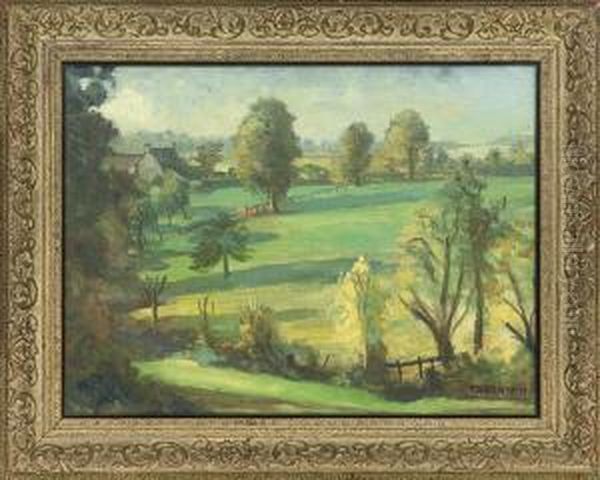 A View Across The Meadows, The Cotswolds - view 1