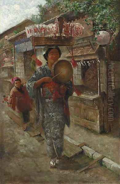 Japanese Street Vendor - view 1