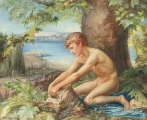 The Trial Of Theseus by Helen Thornycroft