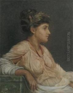 A Classical Maiden by Helen Thornycroft