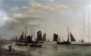 Fishing Boats - 
Hastings by John Thorpe