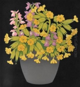 Cowslips by John Hall Thorpe