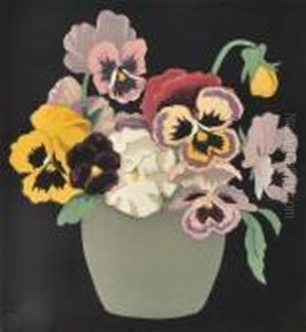 Pansies by John Hall Thorpe