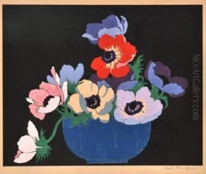 Peonies by John Hall Thorpe