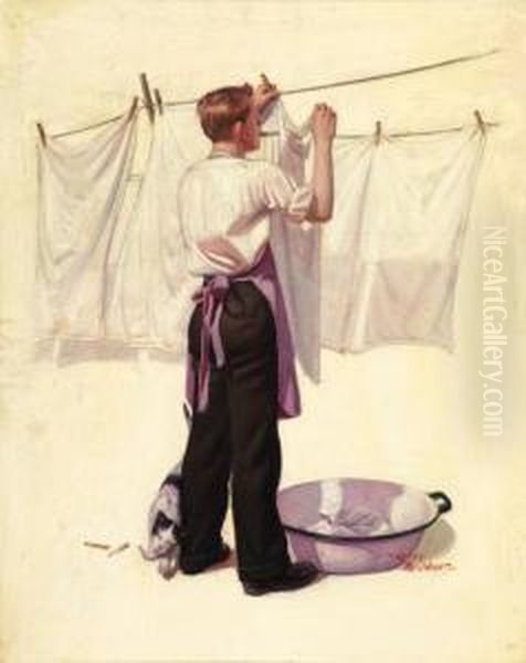 Hanging The Laundry, Liberty Cover - view 1