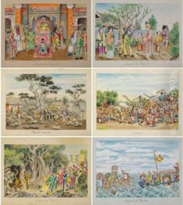Scenes Et Croquis Tonkinois (scenes And Sketches Of Tonkin)