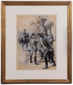 British And Colonialamerican Figures by Thure Thulstrup