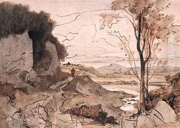 An Italian Landscape - view 1
