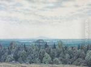 Landskap by Olof Thunman