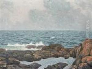 Kustmotiv by Olof Thunman