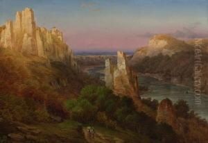 Felsige Flusslandschaft