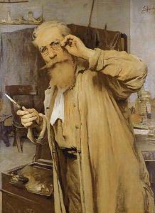 Autorretrato by Jose Jimenez y Aranda